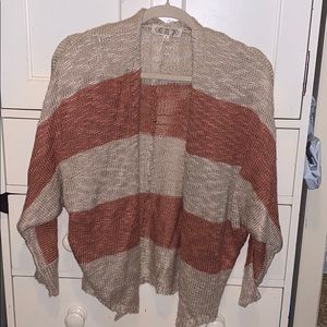 Knit Dolman Sleeve Cardigan